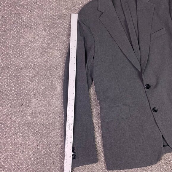 NWOT J. CREW Thompson Performance Suit Jacket Blazer Sport Coat Men's 38R Gray - Picture 13 of 16